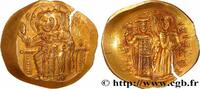 THE BYZANTINE EMPIRES (NICAEA, THESSALONICA, TREBI Hyperpère NICAEAN KAISERISCHE - JOHNANNES III DUKAS Ionie, Magnésie c. 1225-1250 (27mm, 4,10g, 6h) -