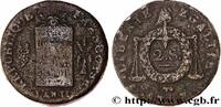 FRANKREICH 2 sols dit à la table de loi NATIONALKONVENT Pau 1793 (32mm, 24,62g, 6h) -