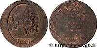 FRANKREICH Monneron de 5 sols au serment (An IV), 3e type REVOLUTION COINAGE Birmingham, Soho 1792 (39,5mm, 27,16g, 6h) -