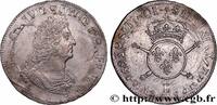 FRANKREICH Demi-écu aux insignes LOUIS XIV THE SUN KING Rouen 1701 (35mm, 13,38g, 6h) -