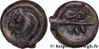FRANKREICH Potin aux chevrons, classe Ib GALLIEN - BELGICA - BELLOVACI (Region die Beauvais) Beauvais (60) c. 50-20 AC. (19mm, 3,31g, 9h) -