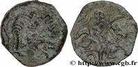 FRANKREICH Bronze PIXTILOS classe VII au cavalier GALLIEN - CARNUTES (Region die Beauce) Chartres (28) c. 40-30 AC. (15,5mm, 2,69g, 7h) -