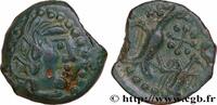 FRANKREICH Bronze “aux oiseaux et au serpent” GALLIEN - CARNUTES (Region die Beauce) Chartres (28) Ier siècle avant J.-C. (16mm, 3,05g, 2h) -