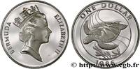 BERMUDAS 1 Dollar Proof Tortue BERMUDAS 1986 (38,5mm, 28,28g, 12h) -
