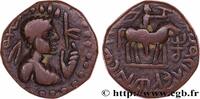 Post-hellenistic 1 (30 BC to 227 AD) Drachme INDO-PARTHIEN - KÖNIGREICH INDO-PARTHIEN - KÖNIG UNBEKANNT Atelier indéterminé c. 55-105 (12,5mm, 2,23g, 3h) -