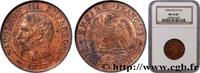 FRANKREICH Cinq centimes Napoléon III, tête nue ZWEITES KAISERREICH Rouen 1853 (25mm, 5g, 6h) -