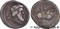 THE REPUBLIC (280 BC to 27 BC) Denier TITIA Rome 90 AC. (19mm, 3,91g, 3h) -