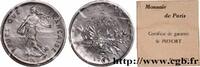 FRANKREICH Piéfort Cu-Ni de 5 francs Semeuse PIÉFORTS Paris 1971 (29mm, 20,00g, 6h) -