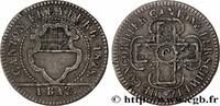 SCHWEIZ - KANTON FREIBURG 1 Batz - Canton de Fribourg SCHWEIZ - KANTON FREIBURG 1828 (24,5mm, 2,62g, 6h) -