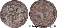 HERZOGTUM SAVOYEN - EMMANUEL PHILIBERT Blanc de 4 sols, 1er type (bianco, o da 4 soldi di HERZOGTUM SAVOYEN - EMMANUEL PHILIBERT Aoste 1575 (27mm, 4,32g, 5h) -