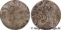 FRANKREICH Claude de France, duchesse LORRAINE - DUCHÉ DE LORRAINE - CHARLES III LE GRAND DUC 1560 (27mm, 3,71g, 2h) -