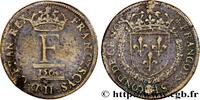 FRANKREICH Chambre des comptes (?) FRANÇOIS II 1560 (27mm, 3,30g, 5h) -