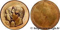 FRANKREICH Médaille, Couple impérial SECOND EMPIRE n.d. (49,5mm, 64,45g, 12h) -