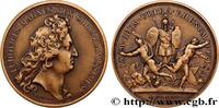 FRANKREICH Médaille, Les Allemands chassés de l’Alsace, refra LOUIS XIV LE GRAND OU LE ROI SOLEIL 1675 (40,5mm, 41,67g, 12h) -