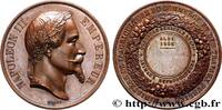 FRANKREICH Médaille de concours, Animaux reproducteurs SECOND EMPIRE 81 - Albi 1866 (50,5mm, 58,64g, 12h) -