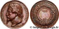 FRANKREICH Médaille de concours, Animaux reproducteurs SECOND EMPIRE 70 - Vesoul 1863 (50,5mm, 60,16g, 12h) -