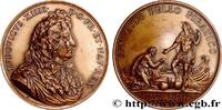FRANKREICH Médaille, Paix imposée aux pirates, refrappe LOUIS XIV LE GRAND OU LE ROI SOLEIL Monnaie de Paris (1684)/1971 (54,5mm, 73,60g, 12h) -