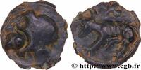 FRANKREICH Potin à la tête diabolique et au loup GALLIEN - CARNUTES (Region die Beauce) Chartres (28) Ier siècle avant J.-C. (16mm, 3,05g, 9h) -