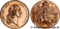FRANKREICH Médaille, Paix d’Aix-la-Chapelle, refrappe LOUIS XV DIT LE BIEN AIMÉ (1748) (73mm, 188,50g, 12h) -