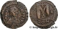 THE EMPIRE FROM ANASTASIUS TO MAURICE TIBERIUS (49 Follis ANASTASIUS Constantinople c. 512-517 (33,5mm, 15,80g, 7h) -