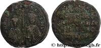 THE MACEDONIAN DYNASTY (867-1081) Follis CONSTANTIN VII et ZOÉ Constantinople 914-919 (26,5mm, 8,58g, 6h) -