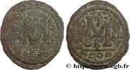 THE EMPIRE FROM ANASTASIUS TO MAURICE TIBERIUS (49 Follis JUSTINIANUS I Constantinople 541-542 (39mm, 19,87g, 6h) -