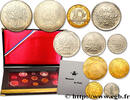 FRANKREICH Boîte Fleur de Coins FUNFTE FRANZOSISCHE REPUBLIK Paris 1990 (mm, g, h) -