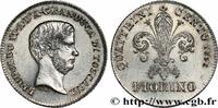 ITALIEN - GROßHERZOGTUM TOSKANA - LEOPOLD II. 1 Fiorino ITALIEN - GROßHERZOGTUM TOSKANA - LEOPOLD II. Florence 1858 (24mm, 6,87g, 6h) -