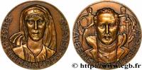 FRANKREICH Médaille, Albert et Elisabeth, roi et reine des be BELGIQUE - ROYAUME DE BELGIQUE - ALBERT Ier Monnaie de Paris n.d. (68mm, 179,46g, 12h) -