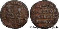 THE MACEDONIAN DYNASTY (867-1081) Follis LEO VI DER WIESE und ALEXANDER Constantinople 886 (26,5mm, 5,68g, 6h) -