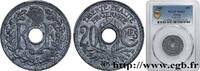 FRANKREICH 20 centimes Lindauer PROVISORY GOVERNEMENT OF THE FRENCH REPUBLIC 1945 (24mm, 3g, 6h) -
