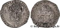 HERZOGTUM SAVOYEN - EMMANUEL PHILIBERT Sol, 2e type (soldo di II tipo) HERZOGTUM SAVOYEN - EMMANUEL PHILIBERT Bourg-en-Bresse 1570 (22mm, 1,48g, 6h) -