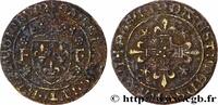 FRANKREICH François Ier CHAMBRE DES COMPTES DU ROI n.d. (28mm, 3,68g, h) -