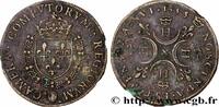 FRANKREICH Henri II CHAMBRE DES COMPTES DU ROI 1553 (28mm, 3,78g, 2h) -