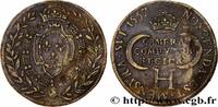 FRANKREICH HENRI II CHAMBRE DES COMPTES DU ROI 1557 (28mm, 3,48g, 5h) -