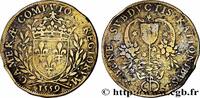 FRANKREICH HENRI II CHAMBRE DES COMPTES DU ROI 1559 (28mm, 3,38g, 6h) -