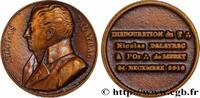 FRANKREICH Médaille, Nicolas Dalayrac, Inauguration du temple FRANC - MAÇONNERIE 2010 (39mm, 32,53g, 12h) -