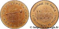 FRANKREICH Essai de frappe de 100 francs Panthéon, avec diffé FUNFTE FRANZOSISCHE REPUBLIK Pessac n.d. (30mm, 10,95g, 12h) -
