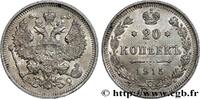 RUSSLAND 20 Kopecks Nicolas II RUSSLAND Saint-Petersbourg 1915 (22mm, 3,66g, 12h) -
