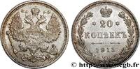 RUSSLAND 20 Kopecks Nicolas II RUSSLAND Saint-Petersbourg 1915 (22mm, 3,75g, 12h) -
