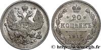 RUSSLAND 20 Kopecks Nicolas II RUSSLAND Saint-Petersbourg 1915 (22mm, 3,64g, 12h) -