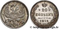 RUSSLAND 20 Kopecks Nicolas II RUSSLAND Saint-Petersbourg 1915 (22mm, 3,55g, 12h) -