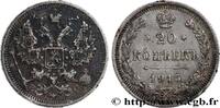 RUSSLAND 20 Kopecks Nicolas II RUSSLAND Saint-Petersbourg 1915 (22mm, 3,58g, 12h) -