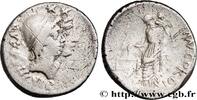 THE REPUBLIC (280 BC to 27 BC) Denier CORDIA Rome 46 AC. (17,5mm, 3,78g, 12h) -