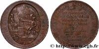 FRANKREICH Monneron de 5 sols au serment (An IV), 3e type REVOLUTION COINAGE Birmingham, Soho 1792 (39,5mm, 26,62g, 6h) -