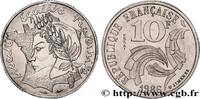 FRANKREICH Essai de 10 francs Jimenez FUNFTE FRANZOSISCHE REPUBLIK Pessac 1986 (21mm, 6,50g, 6h) -