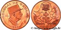 TSCHAD Essai 10000 Francs croix de Lorraine / Charles de TSCHAD Paris 1970 (44mm, 26,75g, 6h) -