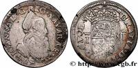 FRANKREICH Teston NAVARRE-BEARN - JEANNE OF ALBRET Pau 1571 (28mm, 9,42g, 6h) -
