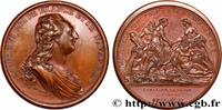 FRANKREICH Médaille, Canal de la Saône à l'Yonne, refrappe LOUIS XVI (1785) (55mm, 69,19g, 12h) -