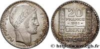 FRANKREICH 20 francs Turin, Rameaux Longs DRITTE FRANZOSISCHE REPUBLIK 1933 (35mm, 19,95g, 6h) -